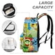 thumbnail image 4 of Yo Gabba Gabba-theme Backpack, Campus style schoolbag Bookbag with Adjustable Shoulder Straps And Large Zip Compartment, Unisex Travel Bags.42x30x15cm, 4 of 6