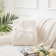thumbnail image 4 of Manta de punto Blanket CYMULA, color blanco crema, 127 x 152 cm, suave, 4 of 6