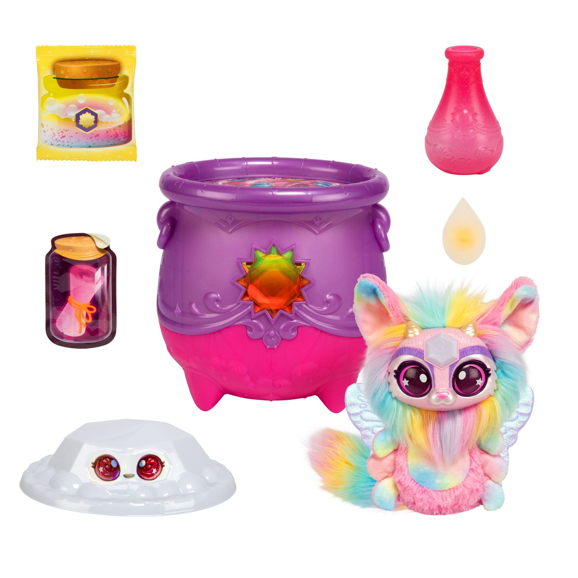 Peluche Caldero Magico Gema Sorpresa Magic Mixies