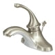 thumbnail image 1 of Grifo de lavabo Kingston Brass Georgian de 4 pulgadas con centro, 1 of 3