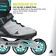 thumbnail image 5 of Patinaje en línea Rollerblade Macroblade 80 para mujer, gris/verde azulado, 5 of 6