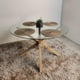 thumbnail image 2 of Comedor Mesa Warwick  Vidrio 120cm + 4 Sillas Cup Negro, 2 of 3