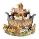 thumbnail image 2 of Resin Noah Ark Little Zoo Musical Box Tabletop Ornament For Valentine Gift, 2 of 5