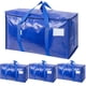thumbnail image 1 of Bolsas de mudanza TICONN extra grandes, 24 galones, impermeables, paquete de 4, 1 of 7