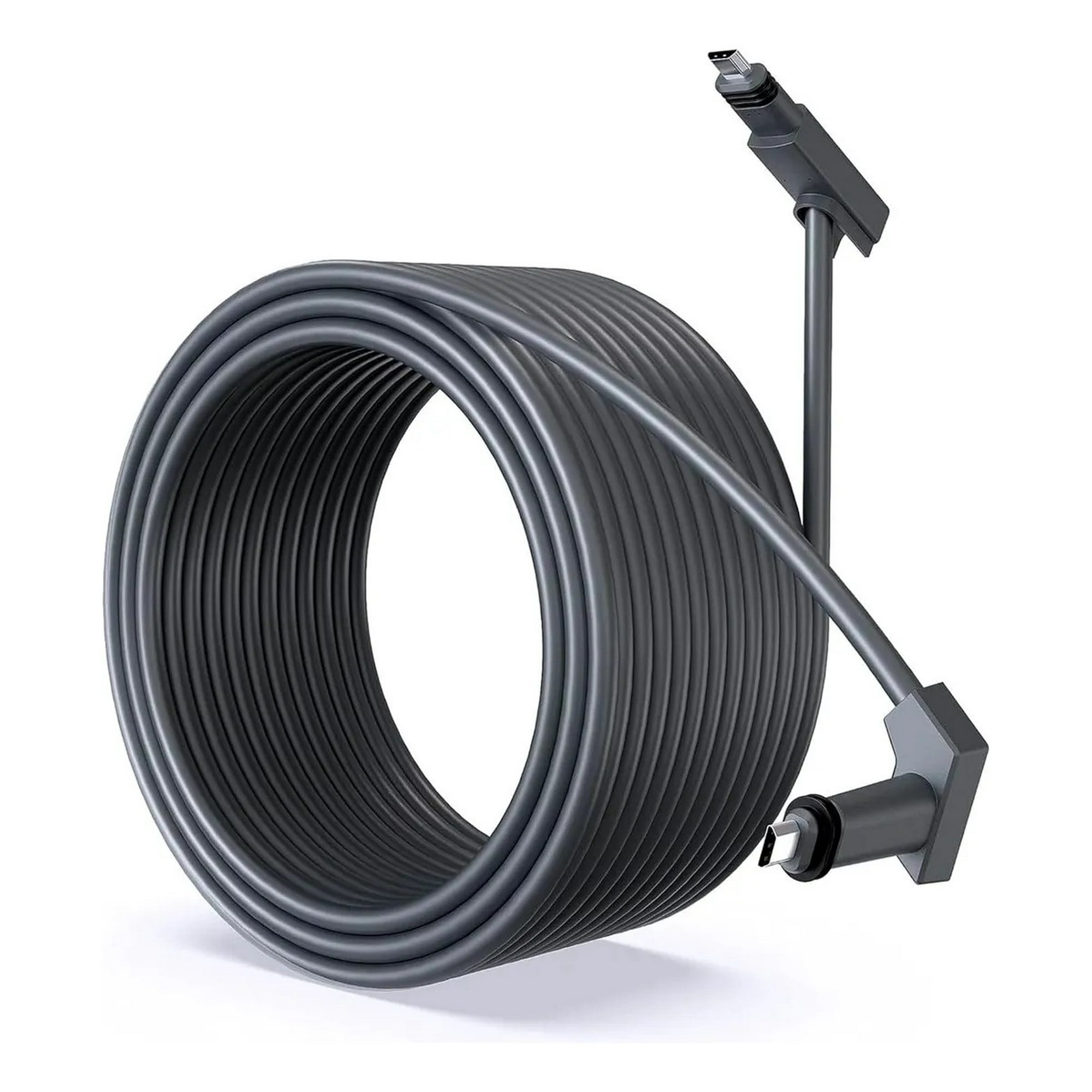 Genérica - 23m Cable Repuesto Compatible Starlink V2/gen2 Kit Estándar Conexión Estable Color Gris Oscuro