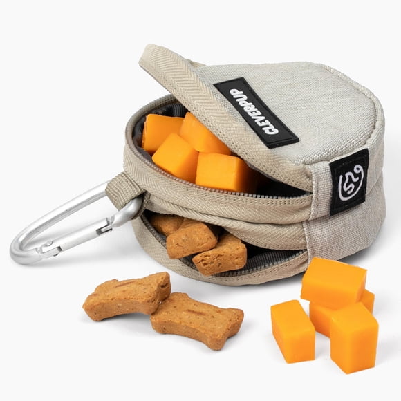 Bolsa de Snacks Cleverpup 1,5 L Impermeable Color Arena