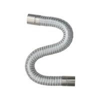 Ioensy - Tubo De Extensión De Chimenea Chimenea Chimenea Estufa Tubo Para Carpas Calientes Estufa De Leña 5Xmx1.5M