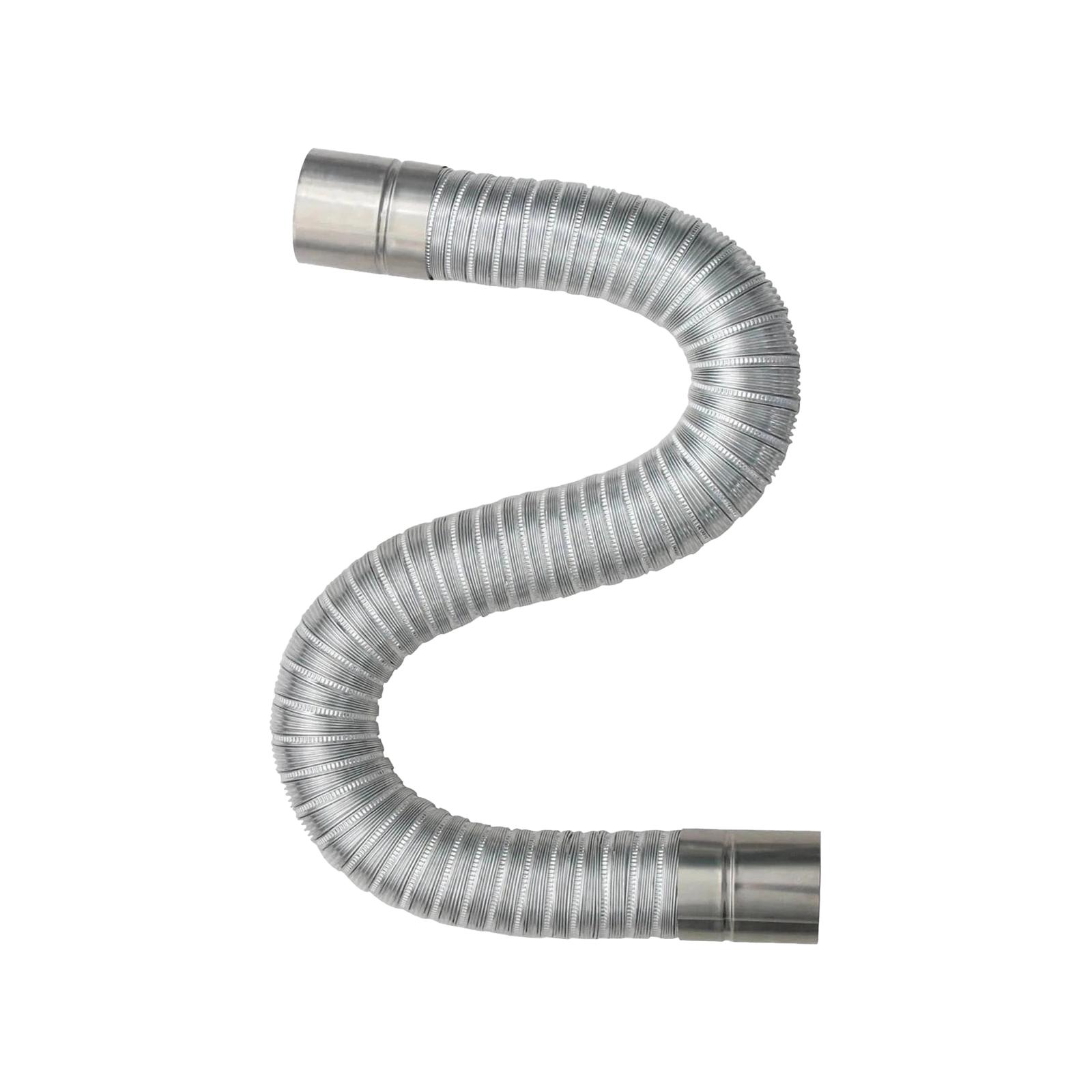 Ioensy - Tubo De Extensión De Chimenea Chimenea Chimenea Estufa Tubo Para Carpas Calientes Estufa De Leña 5Xmx1.5M