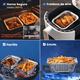 thumbnail image 3 of Contenedor envase aluminio C30 con tapa 20u, transparente, 3 of 3