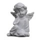 thumbnail image 4 of Resina Ni?a ángel Figurilla Estatua Escritorio Adornos Pensando Pensamiento, 4 of 5