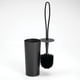 thumbnail image 1 of Cepillo de baño Mainstays negro con soporte compacto, 1 of 3