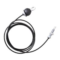 Magideal - Cable De Polea Para Fitness, Cable De Extracción Lat, Máquina De 0,5 Cm De Diámetro, Cuerdas De Alambre De Acero, Cable De Entrenamiento De Fuerza Par 140Cm