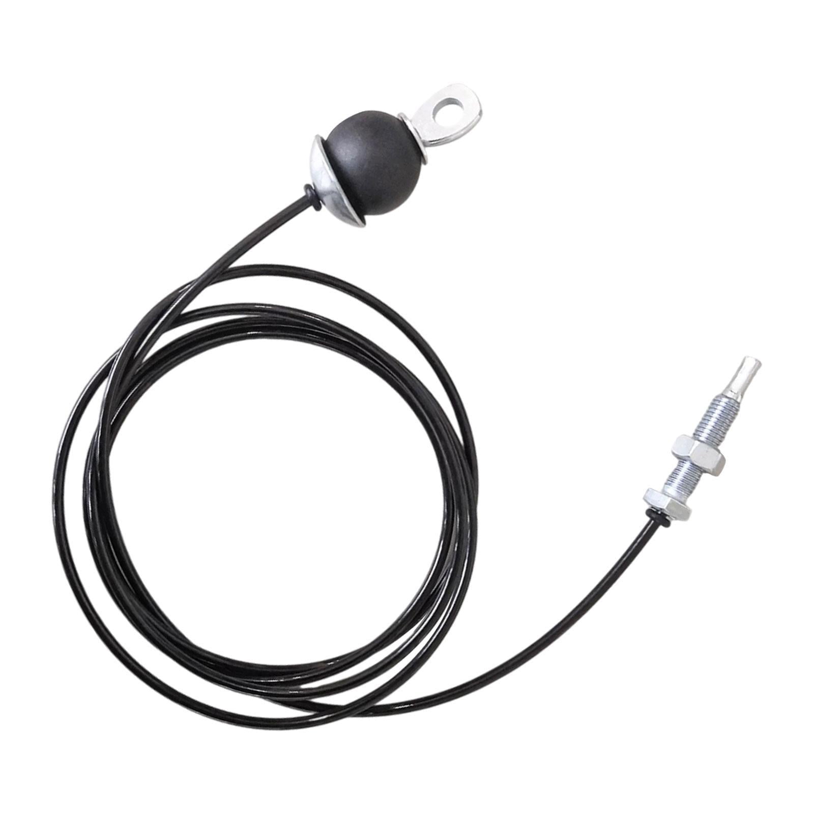 Magideal - Cable De Polea Para Fitness, Cable De Extracción Lat, Máquina De 0,5 Cm De Diámetro, Cuerdas De Alambre De Acero, Cable De Entrenamiento De Fuerza Par 140cm