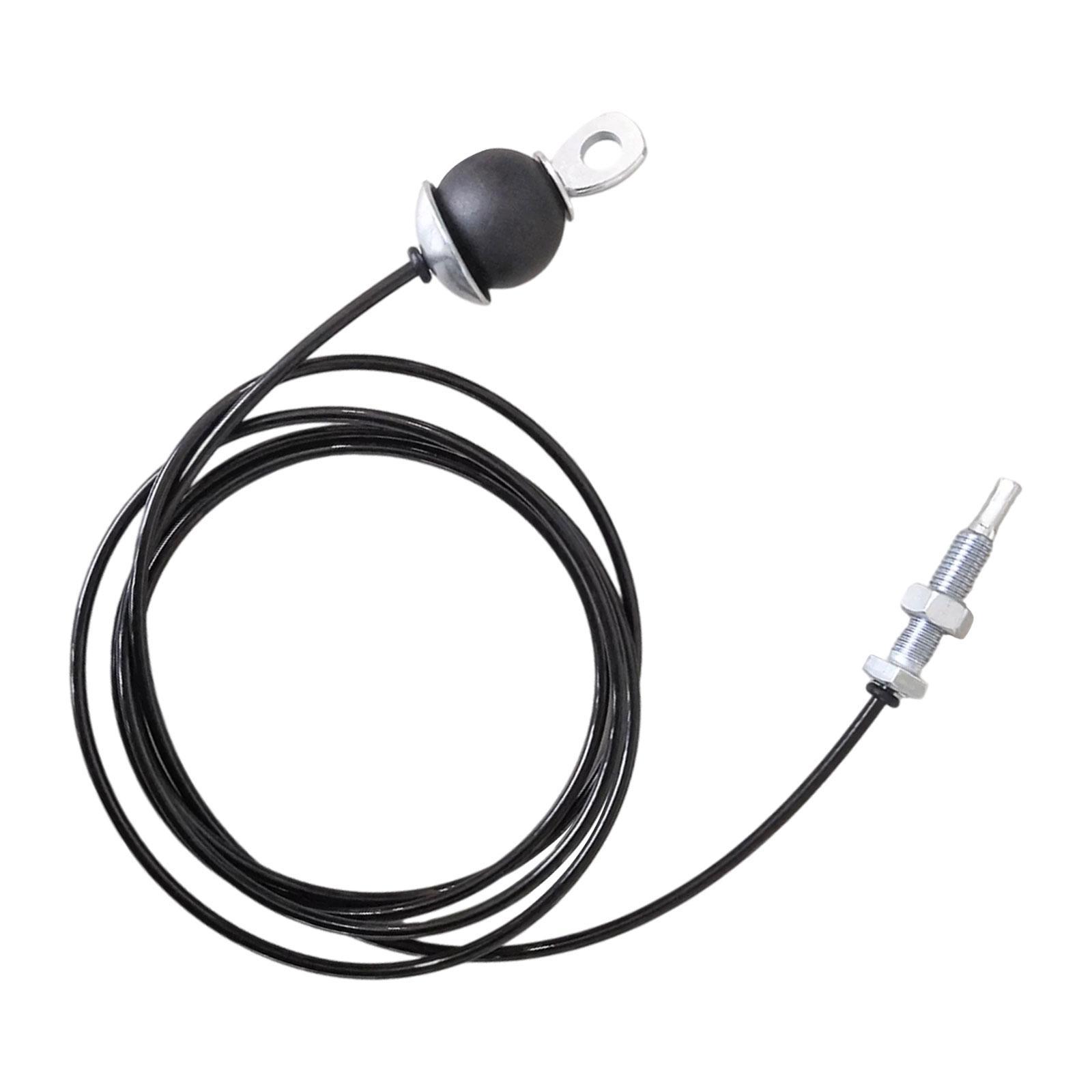 Magideal - Cable De Polea Para Fitness, Cable De Extracción Lat, Máquina De 0,5 Cm De Diámetro, Cuerdas De Alambre De Acero, Cable De Entrenamiento De Fuerza Par 140Cm