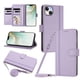 thumbnail image 1 of iPhone 14 Plus Funda Billetera con Cierre Magnético, Morado Claro, 1 of 6