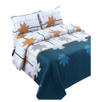 Genérica - Sábana 2 Plaza De 144 Hilos Algodón Suave 8O1