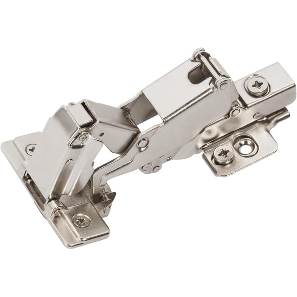 Bisagra Amerock de 165° para puerta bi-fold de Lazy Susan, superpuesta total, 2 piezas