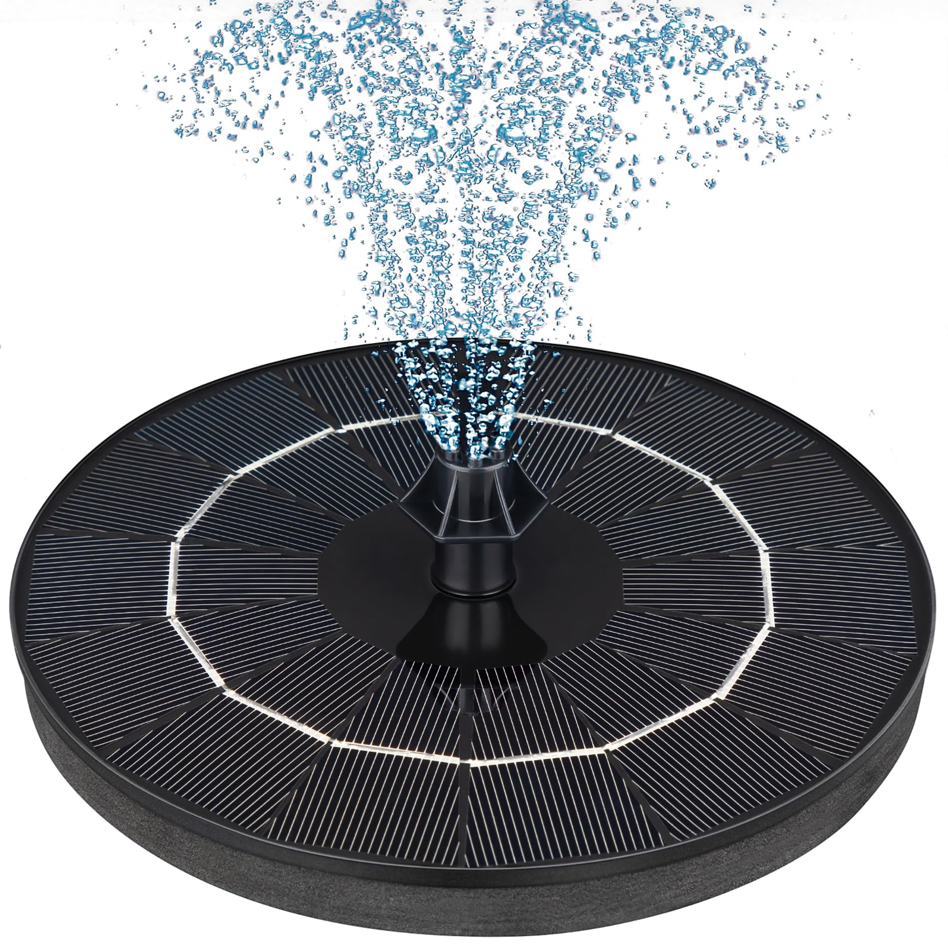 Fuente Solar Mademax Mejorada Con 4 Boquillas Para Exteriores