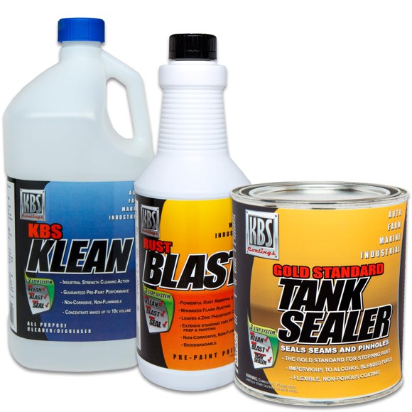 Kit sellador de tanque de combustible KBS Coatings 53000 para 95 litros