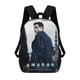 thumbnail image 1 of El Aficionado-theme Backpack, Campus style schoolbag Bookbag with Adjustable Shoulder Straps And Large Zip Compartment, Unisex Travel Bags., 1 of 6