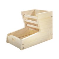 Magideal - Rack De Alimentación De Heno De Conejo Soporte De Hierba De Animales Pequeños Resistentes Dispensadores De Heno Versátiles Versátiles Para Chinchilla