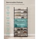 thumbnail image 4 of Zapatero SONGMICS, almacenamiento metálico de 10 niveles, 44 a 55 pares, negro, 4 of 8
