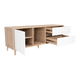 thumbnail image 4 of Rack de TV 60" Salem 1 Puerta 2 Cajones, Rovere Y Blanco 58,4x158,4x45,6 Cm, 4 of 19