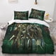 thumbnail image 2 of Ninja Turtle Bedding Set 3D Movie Duvet Cover Adult Men Teen Children Boys Microfiber with Zipper Closure 3 Pcs Pillowcases Double Bed Linen, 2 of 3