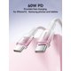 thumbnail image 4 of Cable USB-C a USB-C 60W Carga Rápida 1.2 m Blanco (Blanco) - JOYROOM, 4 of 9