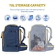 thumbnail image 2 of Bolsa para botas de esquí Unigear 70L, mochila de viaje para botas de esquí, azul, 2 of 7