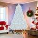 thumbnail image 5 of Árbol Navidad 2.10m Artificial Blanco Pino Pachon Jardimex, 5 of 6