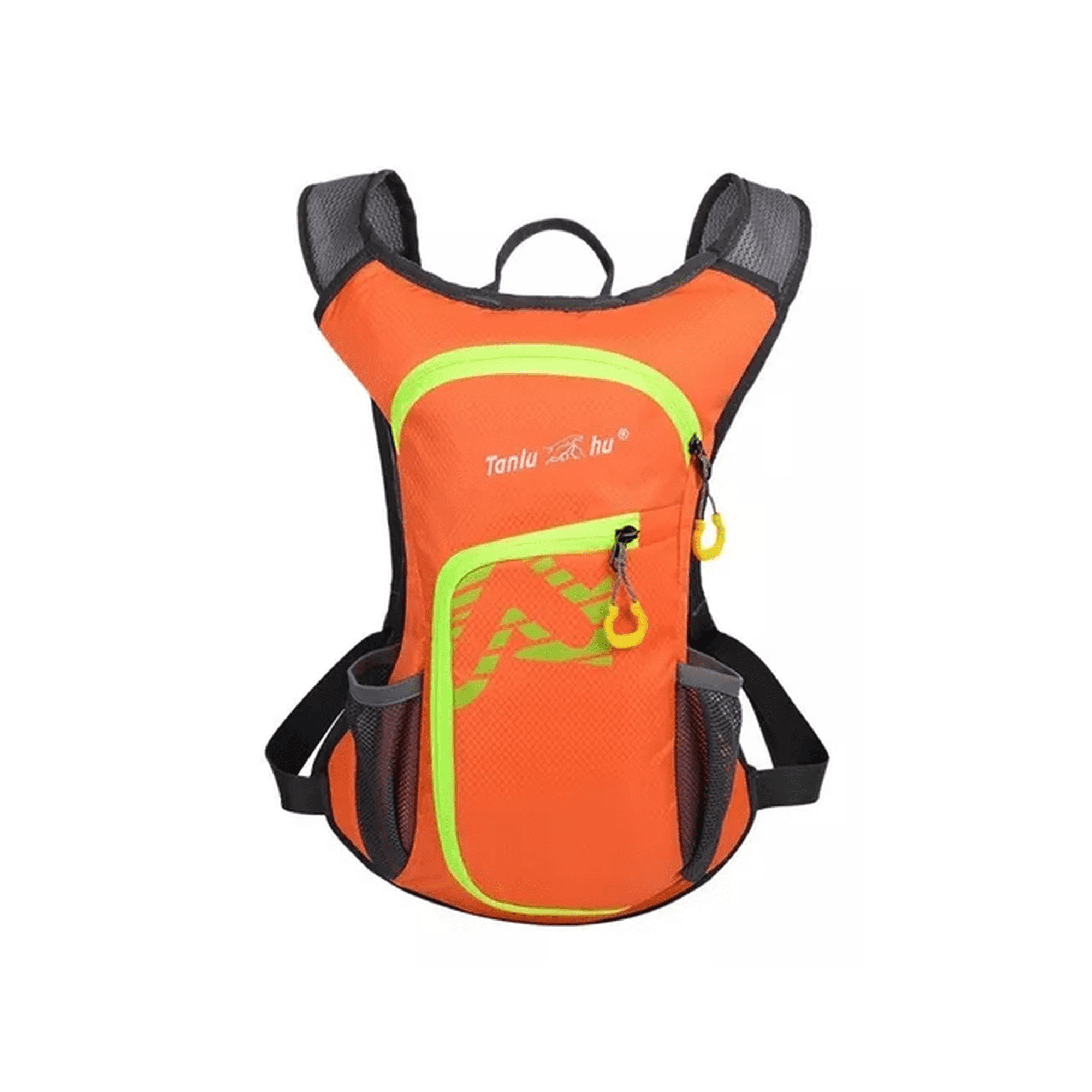 Genérico - Mochila Outdoor Trekking + Bolsa De Agua Color Naranja