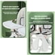 thumbnail image 5 of Coche Doble con Mesita de Comer Reclinable Blanco LuBabycas, 5 of 8