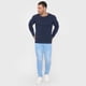 thumbnail image 4 of Tejido Hombre Textura Azul Corona, 4 of 5