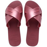 Sandalia Mujer Aqua Metallic Amaranto Havaianas