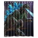 thumbnail image 1 of Cortina de ducha con efecto mágico de Godzilla, con ganchos, tamaño 60 x 72 pulgadas, 1 of 3