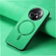 thumbnail image 5 of Magnetic Slim Case for Realme 13 Pro 5G with Camera Guard & Anti-Scratch Back Green, 5 of 6