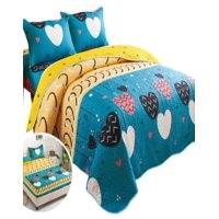 Todo Para El Hogar - Cubrecama Quilt 5 Piezas Con Juego De Sábanas