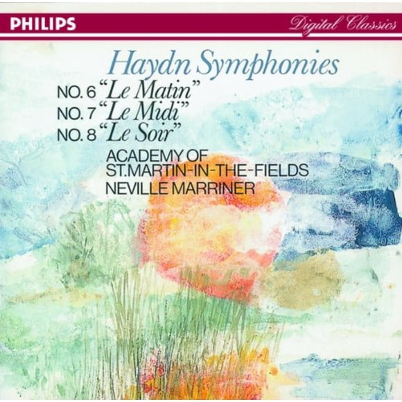 Música PHILIPS: Sinfonías de Haydn dirigidas por Neville Marriner
