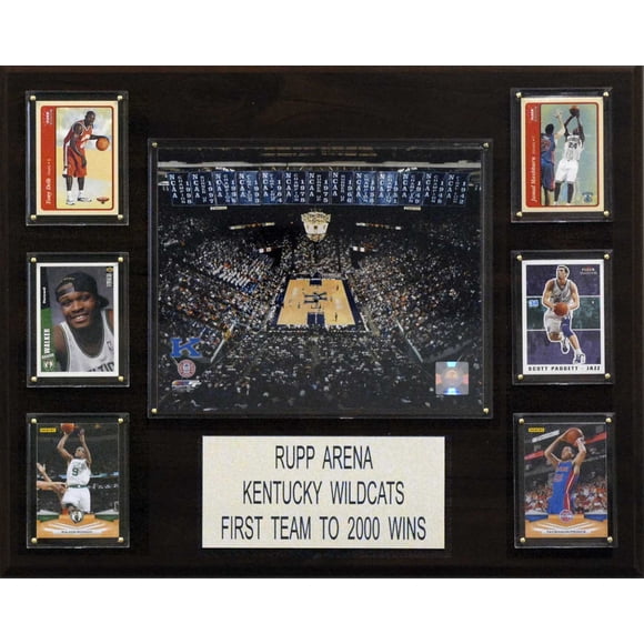Placa C&I Collectables de baloncesto NCAA Rupp Arena Stadium