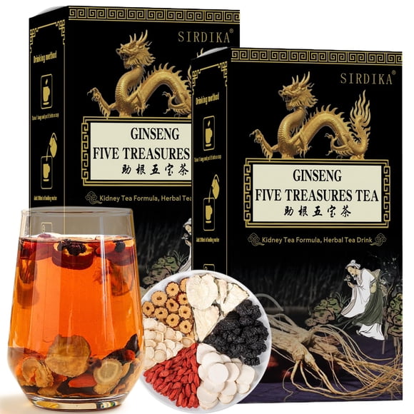 Té herbal Wanciment Ginseng Cinco Tesoros para el Riñón 150 g