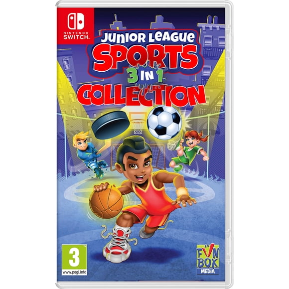 Videojuego Funbox Media Junior League Sports 3 en 1 Nintendo Switch