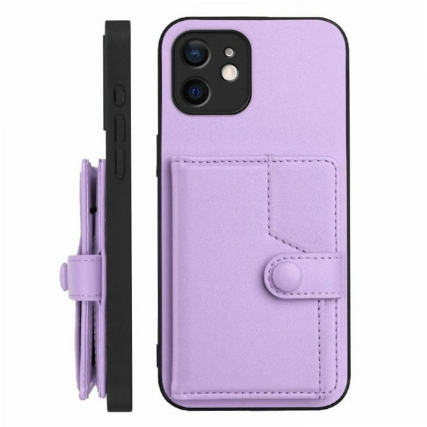 FOXDOCK Funda para iPhone 11 con Bloqueo RFID - Diseño Elegante con Cierre de Botón