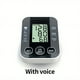 thumbnail image 1 of Digital Blood Pressure Monitor Upper Arm BP Machine Pulse Sphygmomanometer Tensimetry Device Blood Pressure Meter Operator, 1 of 2
