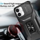 thumbnail image 4 of Funda Armada para iPhone 16 con Tapa Deslizante y Soporte Magnético Giratorio Negro, 4 of 5
