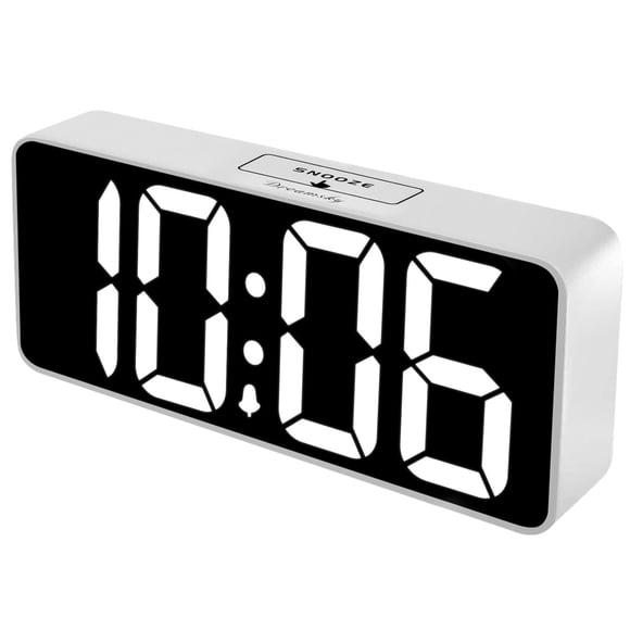 Despertador DreamSky Large Digital para personas mayores y puerto USB