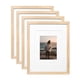 thumbnail image 1 of Marcos de fotos KINLINK de madera natural de 11 x 14 para 5 x 7, 8 x 10 o 11 x 14, 1 of 7