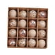 thumbnail image 5 of 16x Bolas de Navidad Adornos Bolas de decoración para árboles de Navidad Adornos navideños irrompibles a granel para celebración de año Nuevo champán, 5 of 5