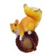 thumbnail image 1 of Ardilla Realista Estatuilla Jardín Escultura Decoración Amarillo Castaño Chino, 1 of 5