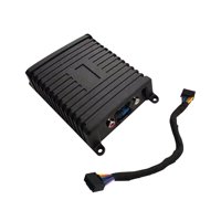 Magideal - Amplificador Dsp Automotriz, 4 Canales, 25 W De Potencia, Bajo Nivel De Entrada, Procesador Digital De Audio Para Automóviles Para Altavoces De Automó